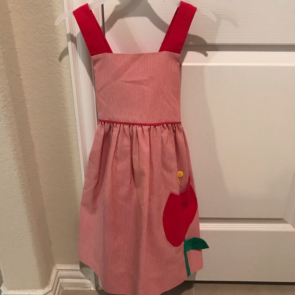 Apple Dress- back to school